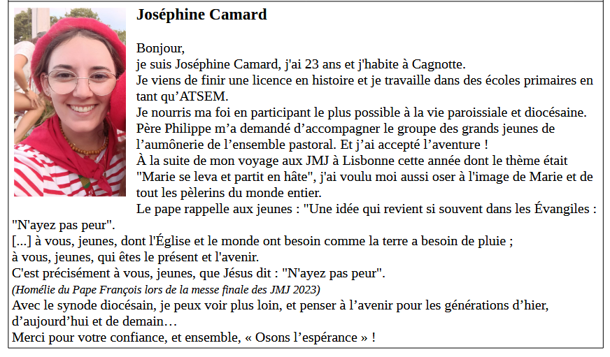 Joséphine CAMARD